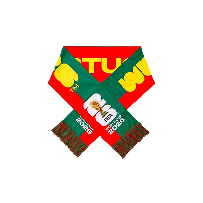 FIFA 2026 World Cup Souvenirs & Merchandise, National Team Fan Scarf, Cheer Scarf for Football Fans