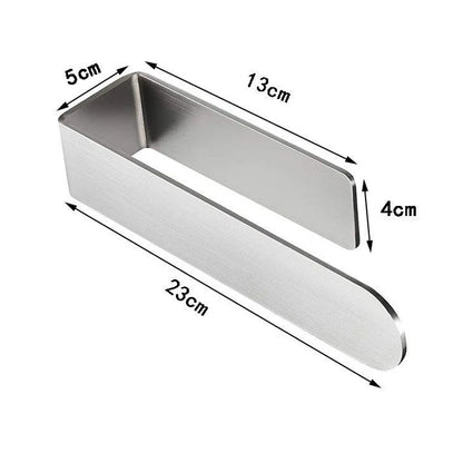 Towel Rack Non-punched Towel Rack Bathroom Rack Self-adhesive Bathroom Kitchen Towel Hand Towel Rack Household Items