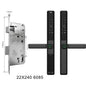 Waterproof Sliding Door Smart Lock Tuya WiFi Fingerprint Digital Code RFID Card Anti-Lock Aluminum Double-Side Electronic Lock