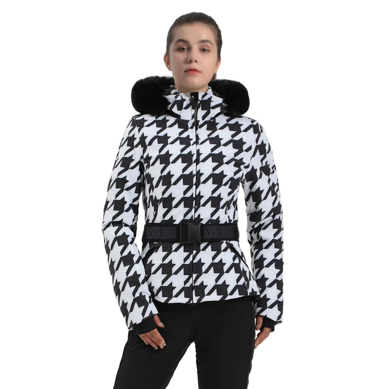 Skiing Jacket 2025 Mountain Snowboard Jackets Winter Hooded Woman Snow Jackets Outdoor Sports Outerwear Windproof Warm Tracksuit