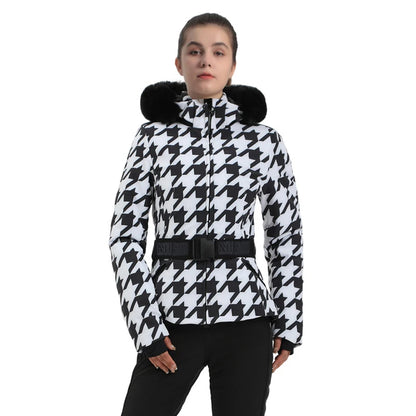 Skiing Jacket 2025 Mountain Snowboard Jackets Winter Hooded Woman Snow Jackets Outdoor Sports Outerwear Windproof Warm Tracksuit