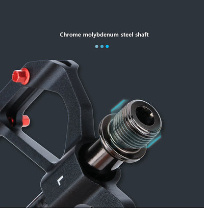 MEROCA Bicycle Pedal 3 Bearing Non-Slip Mtb Pedals Sealed Three Bearing Aluminum Alloy Mountain Bike Pedal Cycling Accessories