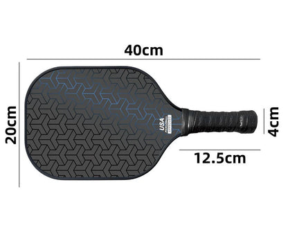 (1pcs) Cheap Fiberglass Pickleball Racket PP Honeycomb Core Pickle Ball Paddle With 2 Balls
