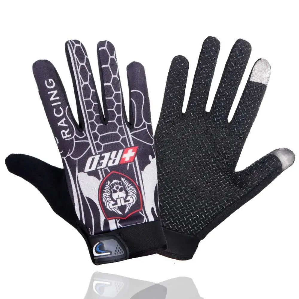 Fitness Long Fingered Unisex Mountain Bike Gloves Riding Mtb Cycling Gloves Motocross Gloves Bike Gloves Motorcycle Gloves