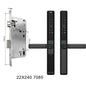 Waterproof Sliding Door Smart Lock Tuya WiFi Fingerprint Digital Code RFID Card Anti-Lock Aluminum Double-Side Electronic Lock