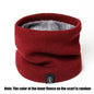 Fleece Neck Gaiter Windproof Warm Face Scarf for Men Women Winter Balaclava Tube Scarf Cold Weather Outdoor Ski Mask Hood