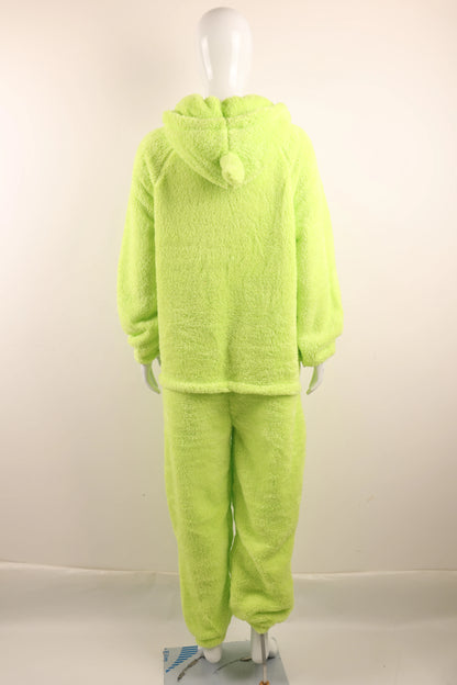 Adult Kids Costume Home 4 Colors Funny Tinky Winky Anime Tele baby tubbies Laa-Laa Po Soft Long Sleeves Piece Pajamas Costume