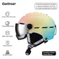 Eastinear integrated Helmet ski anti-collision warmth men and women outdoor single boardsnowboard helmet double ski equipment