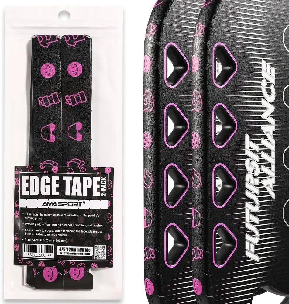 Pickleball Paddle Protection Tape - Paddle Head Edge Guard - Racket Edge Protection Tape -Pickleball Lead Tape- 2 Units Pack