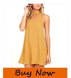 Women Sleeveless Backless Sexy Club Mini Dress 2024 Summer Party Strappy Back Zipper Solid Shift Halter Short Dresses