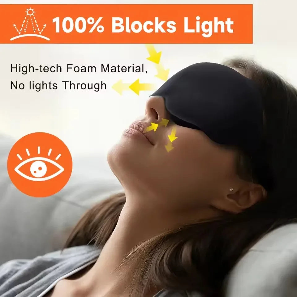 Sleeping Mask Eyepatch Blindfold Light Travel Eye Mask for 3D Sleeping Mask Slaapmasker Night Sleep Patch Portable Eyemask Pad