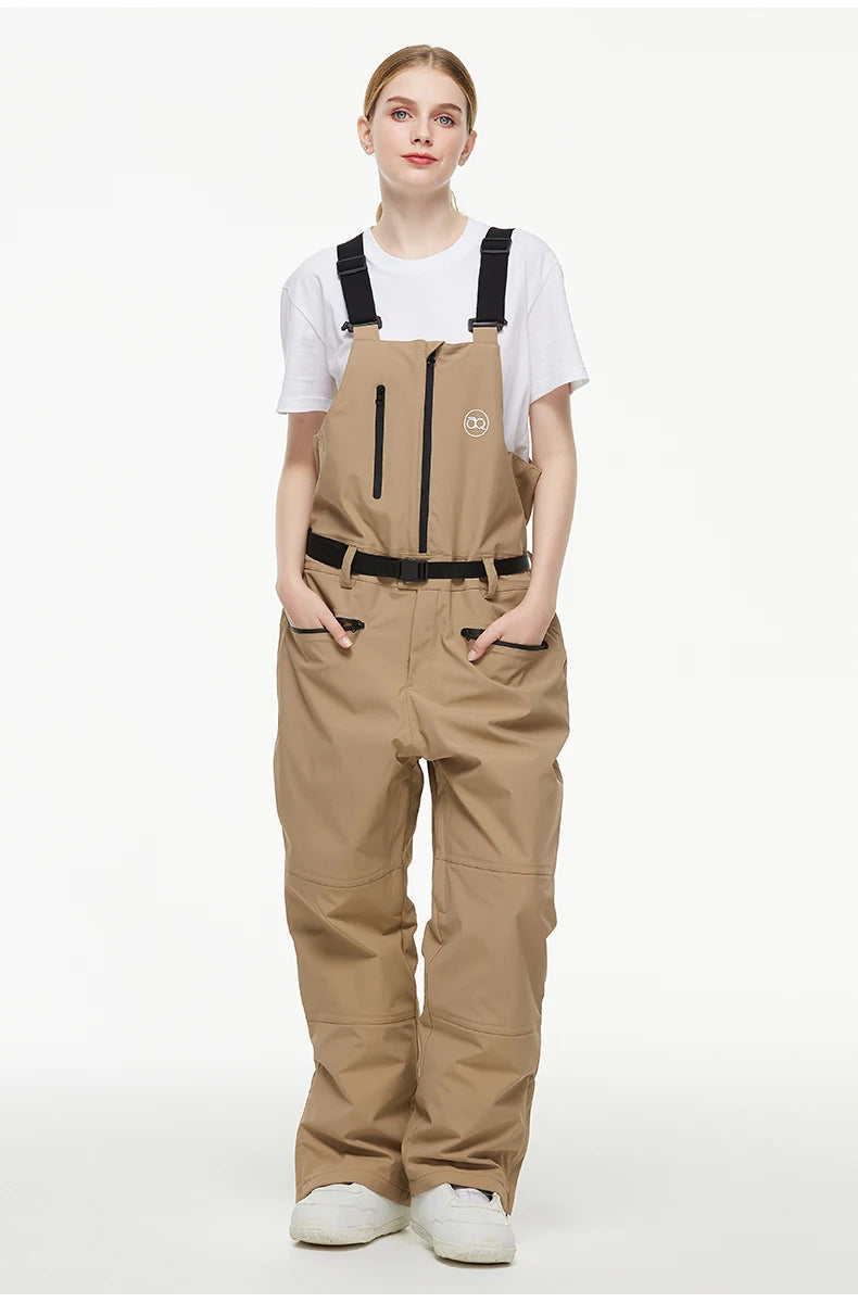 Men's and Women's Ski Pants, Bibbed Snowboard Pants, Bibs Snow Pants, Ski Suit Bibs, Snowboard Bib Trousers, 2025 New