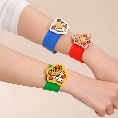 FIFA 2026 World Cup Mascot Silicone Slap Bracelets Fashion Wristband Toys Unisex Casual Jewelry Accessories for Men Women