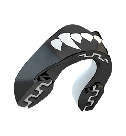 1PC Mouth Guard Sports- Teeth 3D Technology Double Layer Boxing Mouth Guard Perfect Fit Adults with Case - Boil & Bite Mouth