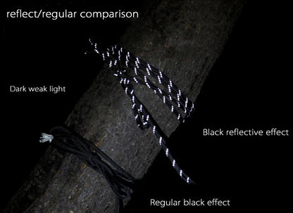 Reflective Paracord Rope, Military, 7 Strand, 4mm, 550 Tactical Parachute Cord, Camping Tent, Lanyard, DIY Bracelet Weaving Rope