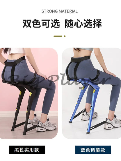 Invisible Folding Stool Seat, Fishing, Stand Guard Outdoor
