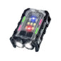 Rechargeable LED Flashlight with Clip, Magnetic Keychain Work Light， 8 Modes Lantern for Camping, Outdoors and Home Emergency