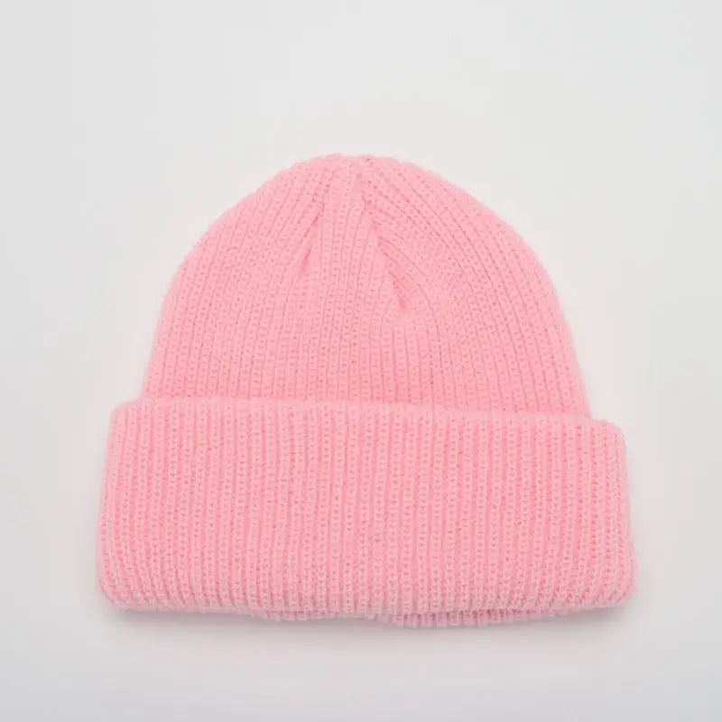 Winter Warm Beanies Casual Short Thread Hip Hop Hat Adult Men Female Knitted Skull Cap Elastic Unisex