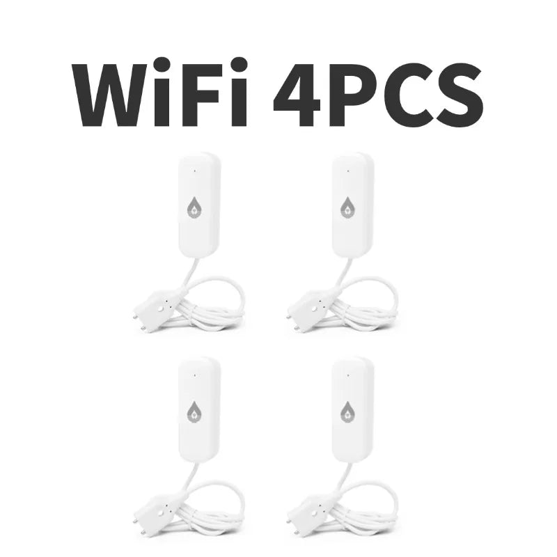 Tuya WiFi/Zigbee Water Leakage Alarm Sensor Smart Home Flood Leak Detector Smart Life Products App Remote Monitoring