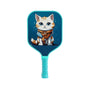 Kid Pickleball Paddle Little Mermaid Astronaut Galaxy Pickleball Paddle Lightweight Honeycomb Core Pickleball Gifts for Children