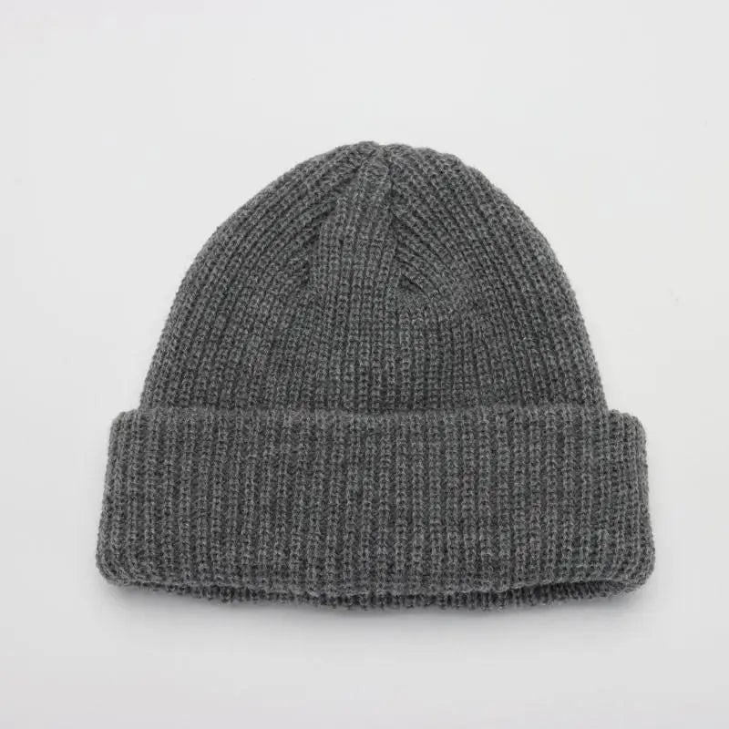 Winter Warm Beanies Casual Short Thread Hip Hop Hat Adult Men Female Knitted Skull Cap Elastic Unisex