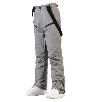 Women's and Men's Ski Pants Windproof Waterproof Snowboarding Pants Winter Outdoor Warm Snow Sports Pants Men Women Skiing