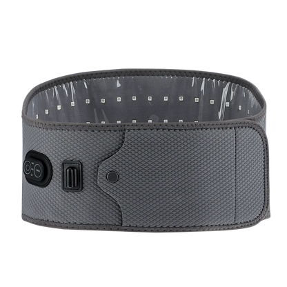 LED Red Light Belt 120Pcs 660nm & 850nm Beads Household Waist Belt Skin Rejuvenation Fatigue Reduction Direct Plug Power Supply