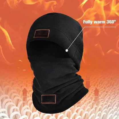 Winter Men Face Mask Neck Warmer Polar Coral Fleece Balaclava Beanies Thermal Head Cover Sports Ski Caps Warm Sets Accessories