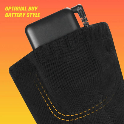 Winter Heated Sock Rechargeable Battery Stocking Men Women Electric Heating Ski Socks Sports Thermal Warmer Foot