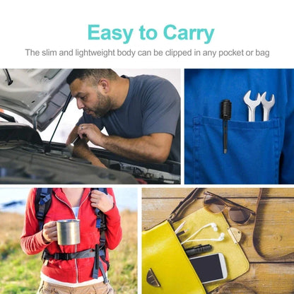 Small Mini LED Flashlight Handheld Pen Light Flashlight Tactical Pocket Torch PenLight with Clip Led Pen Flashlight