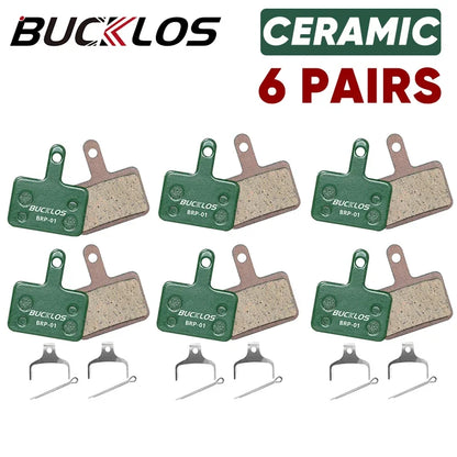 BUCKLOS Ceramic Brake Pads MTB Bike Hydarulic Disc Brake Pad For SHIMANO B01S B05S Mountain Bicycle Disc Brake Pad Cycling Parts
