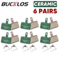 BUCKLOS Ceramic Brake Pads MTB Bike Hydarulic Disc Brake Pad For SHIMANO B01S B05S Mountain Bicycle Disc Brake Pad Cycling Parts