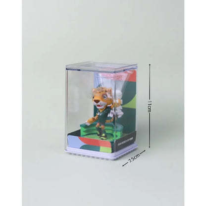FIFA Official Licensed 2026 World Cup Mascot 3-Piece Collectible Set, Fan Memorabilia - Zayu & Maple &  Clutch  / 6cm/2.36inch