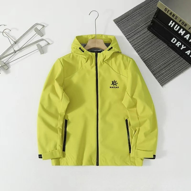 Kailas25 new outdoor function three-proof couple hooded zipper soft shell men's and women's jackets