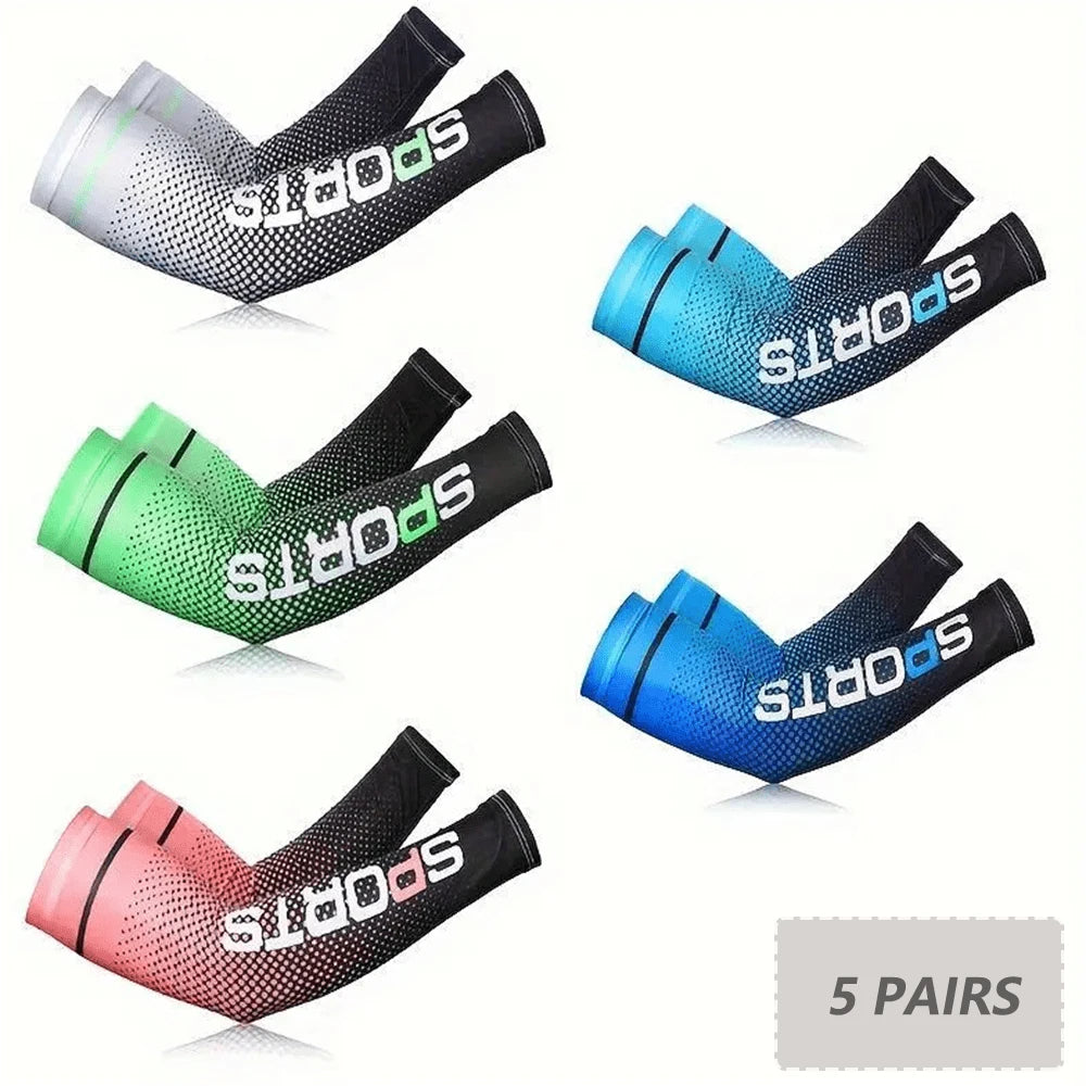 UV protection arm cooling sleeve for sports - stay cool and protected while running, fishing, cycling