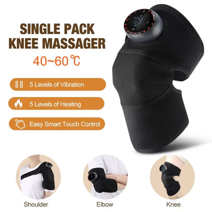 Electric Heating Shoulder Brace LED Display Vibration Shoulder Massage Support Belt Strap For Joint Brace Care Muscle Relaxation