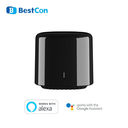 BroadLink RM4 BestCon RM4C mini Wi-Fi Smart Universal Remotefor Air Conditioner TV Voice Control with Google Home & Alexa HUB
