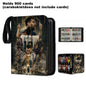2026 World Cup Football Star Ronaldo Messi Mbappé 400/900pcs Album Book Folder Card Slots Collections Zipper Card Binder Holder