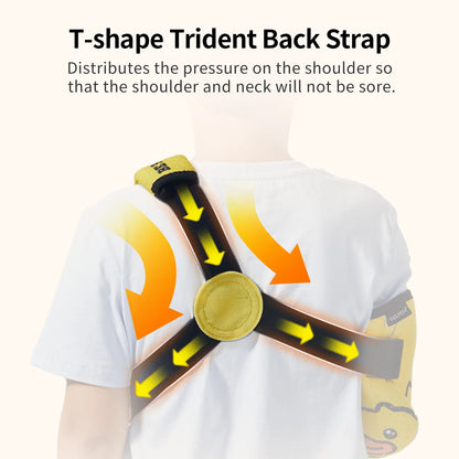 VELPEAU Kids Arm Sling Shoulder Immobilizer with Waist Strap, Sponge Filled Design, Arm Support Brace for Children, Boys, Girls