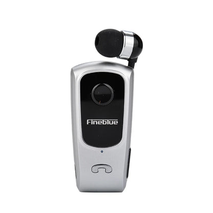 Fineblue F920 Wireless Retractable Portable Mini Bluetooth Headset Calls Remind Vibration Wear Clip Sports Running Earphone