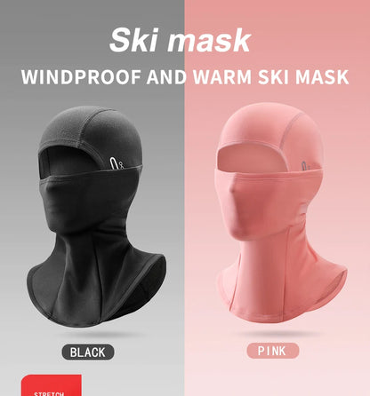 Children's ski warm headgear outdoor windproof cold-proof cycling mask helmet lining balaclava hat men and women