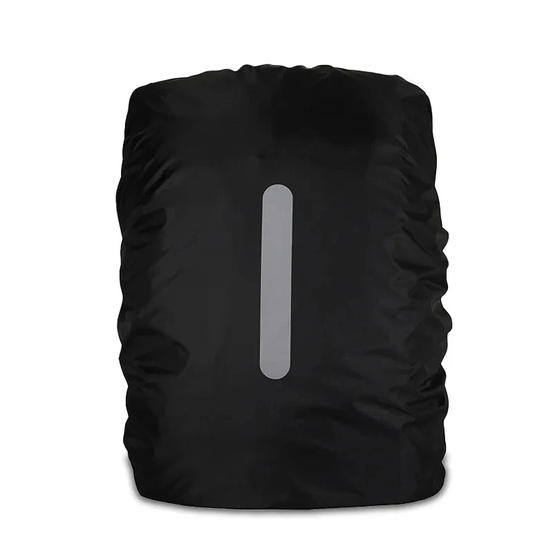 Waterproof Backpack Rain Cover 15-75L Outdoor Sport Cycling Safety Light Rain Cover Outdoor Camping Hiking Bag Rain Cover