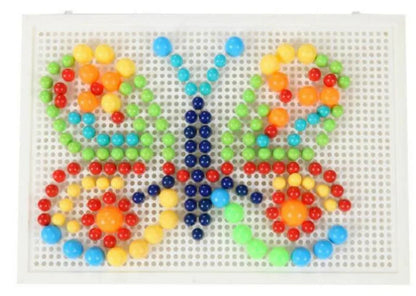 296pcs 3D Puzzle Educational STEM Toys, Mushroom Grain Design Boxed Building Board Games for Kids Learning Activities