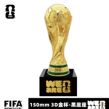 FIFA 2026 USA Canada Mexico World Cup 3D Trophy Model Ornament Collectible Souvenir Football Fan Gift Decor Figurine