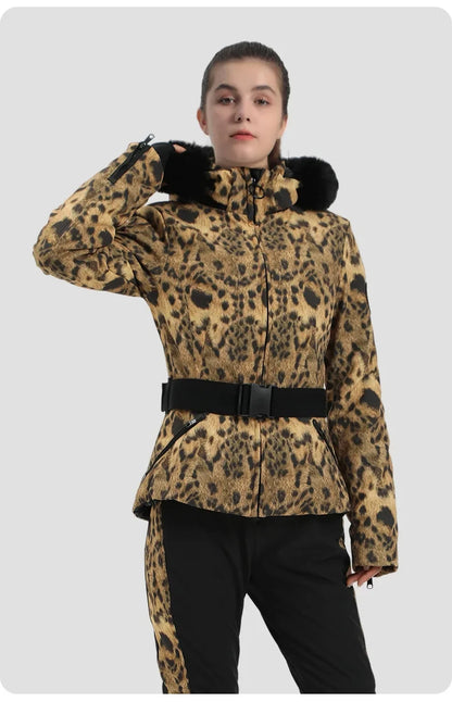 Skiing Jacket 2025 Mountain Snowboard Jackets Winter Hooded Woman Snow Jackets Outdoor Sports Outerwear Windproof Warm Tracksuit
