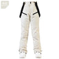 Women's and Men's Ski Pants Windproof Waterproof Snowboarding Pants Winter Outdoor Warm Snow Sports Pants Men Women Skiing