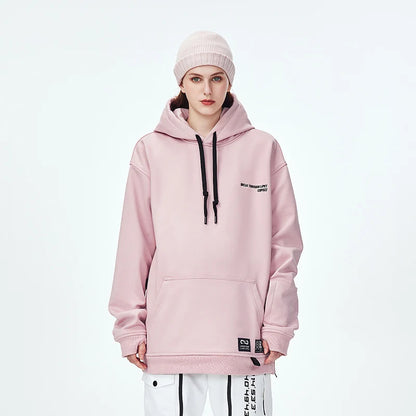 Oversize Ski Hoodie Men Women Warm Windproof Waterproof Snow Hoodie Ski Jacket Skiing Snowboarding Hooded Jackets Ski Equipment