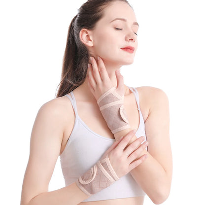 1 PCS Sports Professional Wrist Protector Arthritis Protection Support Sleeve Breathable Elastic Glove Wrist Protector Men Women