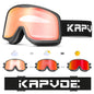 KAPVOE Sale OTG Photochromic Ski Snowboard Goggles Women Men Outdoor Sports Skiing Eyewear UV 400 Winter Snow Protection Glasses