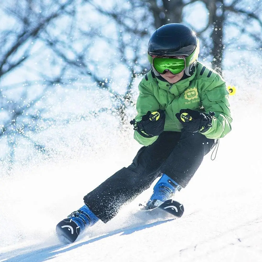 OutdoorMaster Kids Ski Goggles, Snowboard Goggles - Youth Snow Goggles